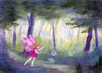 "Fairy Woods" by ChrisSteinmiller,  Sullivan WI - Oli